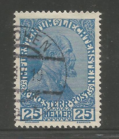 LIECHTENSTEIN, 9, USED, PRINCE JOHANN II