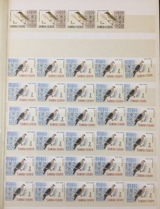 SAMOA 1967/71 Birds Ships Aviation MNH(Apx 450+) in Stockbook (GM1860)