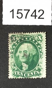 MOMEN: US STAMPS # 35 USED LOT #15742