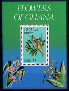 [64923] Ghana 1984 Flora Flowers Blumen Souvenir Sheet MNH