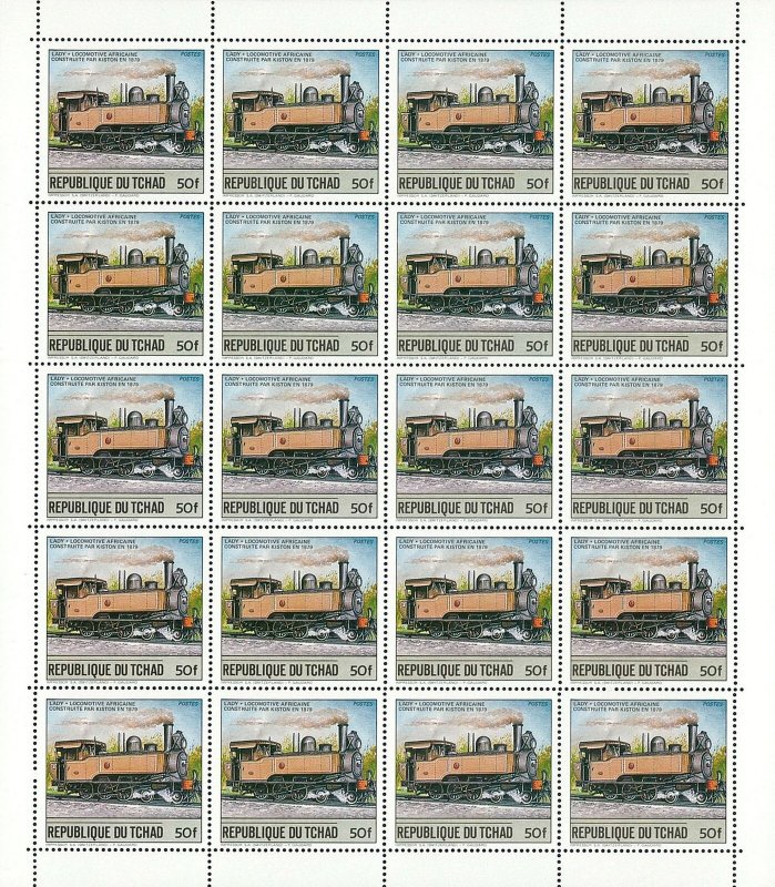 Transports (1984) - Imperf. - Full sheet-