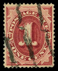 U.S. POSTAGE DUE J22  Used (ID # 60170)