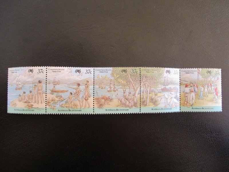 Christmas Island #213a-e Mint Never Hinged (M7P9) - Stamp Lives Matter!  