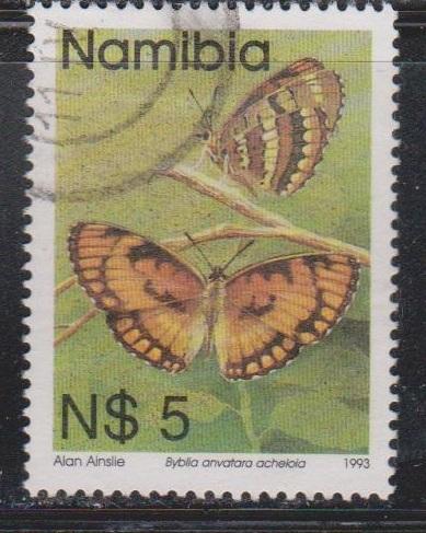 NAMIBIA Scott # 754 Used - Butterflies On Stamps