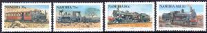 Namibia - 1994 Steam Locomotives Set MNH** SG 653-656