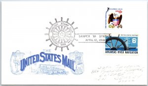 US SPECIAL EVENT POSTMARK COVER STAMPEX '81 SANDUSKY OHIO STAMP CLUB 1981 C