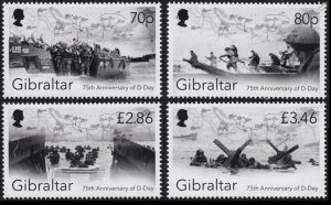 2019 Gibraltar 1901-1904 75th Anniversary of the World War II Landings 21,00 €