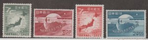 Japan Scott #474-477 Stamp - Mint Set