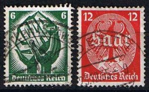 Germany 1934,Sc.#444-5 used