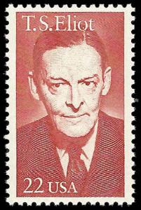 # 2239 MINT NEVER HINGED T.S.ELIOT XF+