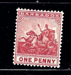 Barbados 94 MH 1907 issue
