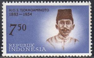 Indonesia 540 - Mint-NH - H.O.S. Tjokroaminoto (cv $0.80)