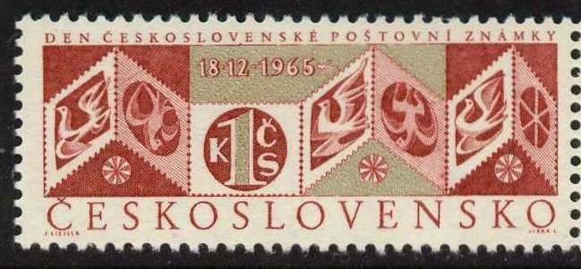 Czechoslovakia 1361 MNH Stamp on Stamp