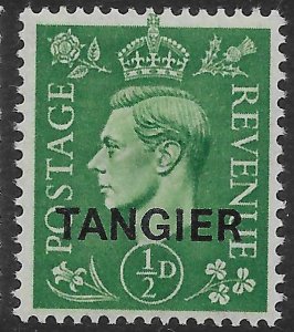 MOROCCO AGENCIES SG251 1944 ½d PALE GREEN MTD MINT