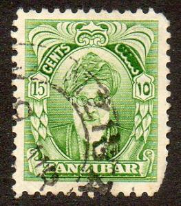 Zanzibar  Scott  232  Used