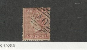 Antigua, Postage Stamp, #2 Used, 1863, JFZ
