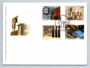 Portugal 1998 FDC - 250 Years Glass Industry in Marinha Grande - F12831