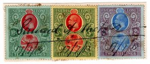 (I.B) Sierra Leone Revenue : Stamp Duty 17/-