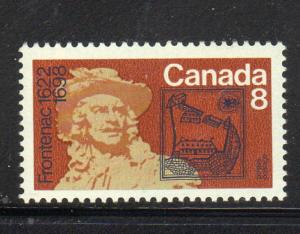 CANADA #561  1972  FRONTENAC    MINT  VF NH  O.G