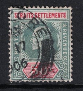 Straits Settlements SG# 135b Used / Chalk - S20355