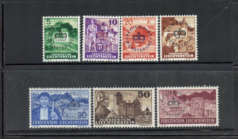 Liechtenstein  Lot.  (8)