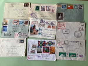 Poland  covers 9 items Ref A2097