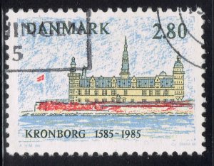 Denmark ~ #783 ~ Krunborg Castle ~ Used