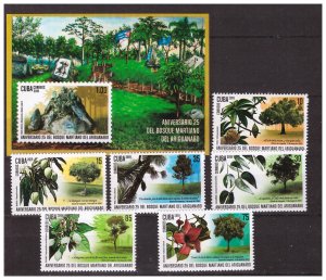 2019 Forest 6v+s/s MNH