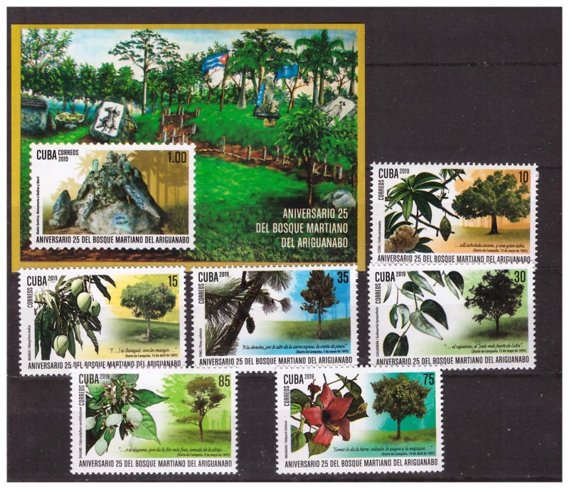 2019 Forest 6v+s/s MNH