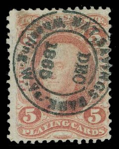 U.S. REV. FIRST ISSUE R28c  Used (ID # 81852)