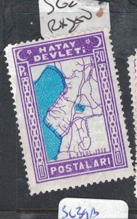 Turkey Hatay Map SC 26 MNH (6drq)