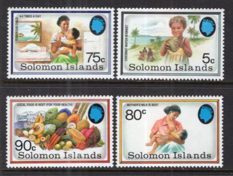 Solomon Islands 690-693 MNH VF