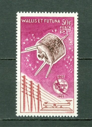 WALLIS AND FUTUNA 1965 ITU  #C20  MINT