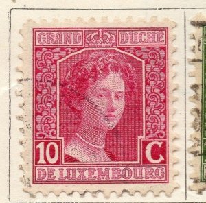 Luxembourg 1914 Early Issue Fine Used 10c. 146986