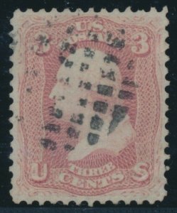 #64b (ROSE PINK) VF+ USED CV $150 AU1131 