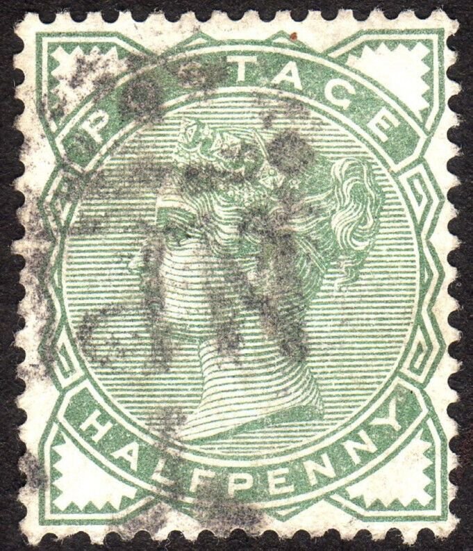 1880, Great Britain, 1/2p, Used, Sc 78c, Sg 165