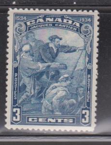 CANADA Scott # 208 MH - Jacques Cartier Arrivivg In New World