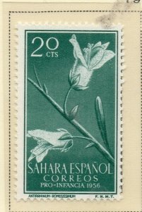 Spanish Sahara 1956 Early Issue Fine Mint Hinged 20c. NW-173594