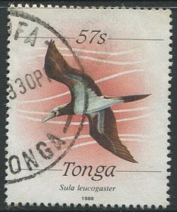 Tonga 1988 SG1012 57s Brown Booby #2 FU