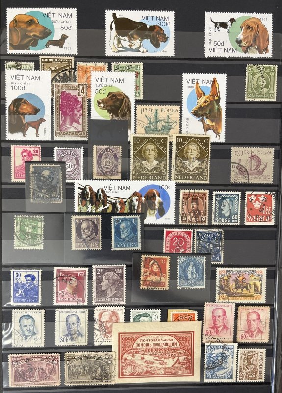 Tanzania Thailand Germany Turks DOGS Sheets CHINA Usa Collection M&U(200+ MK7931