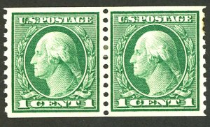 U.S. #452 MINT PAIR OG HR
