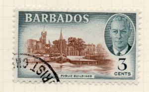 Barbados 1950 Early Issue Fine Used 3c. 291998