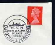 Postmark - Great Britain 1970 cover bearing illustrated c...