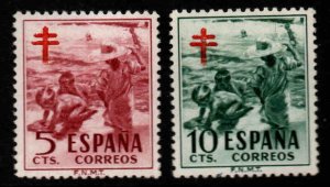 Spain RA32-33 MH* Anti TB Postal Tax stamp set