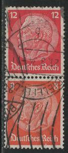 Germany Scott # 406, 404, used, se-tenant, Mi# S110