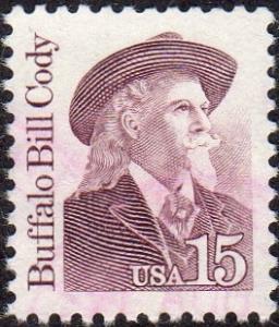 United States 2177 - Used - 15c Buffalo Bill Cody (1988)