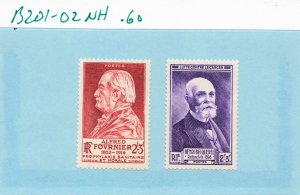 FRANCE  B201-02    MNH