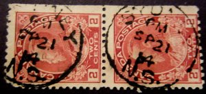 Canada #106 CDS Cancel Sydney, NS {ebhs141}