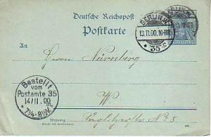 Germany, Government Postal Card