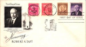 #1161 Robert A. Taft – COMBO – Artcraft Cachet  SCBL